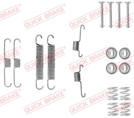 Accessory Kit, brake shoes